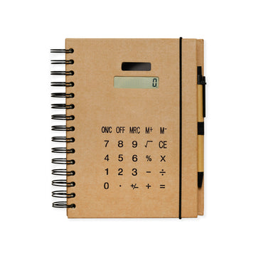 Picasso Parri Eco- Friendly Diary With Calculator & Pen