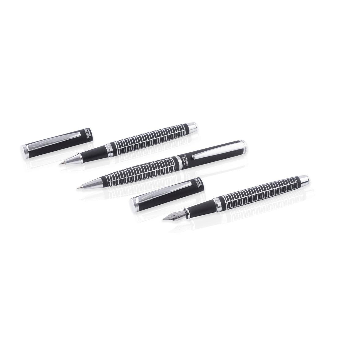Spencer 3 In 1 Ball Pen, Roller Pen And Fountain Pen Set