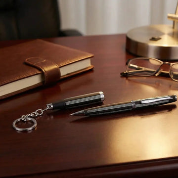 Picasso Parri Aroma Perfume Keychain & Ball Pen Set | Luxury Customised Pen & Keychain Gift