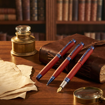 Picasso Parri Inspirus 3-in-1 Pen Set | Ball Pen, Roller Pen & Ink Pen | Personalised Business Pen Set