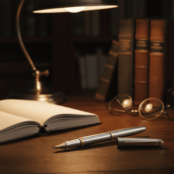 Picasso Parri Brace Stainless Steel Roller Pen | Premium Customised Roller Ball Pen